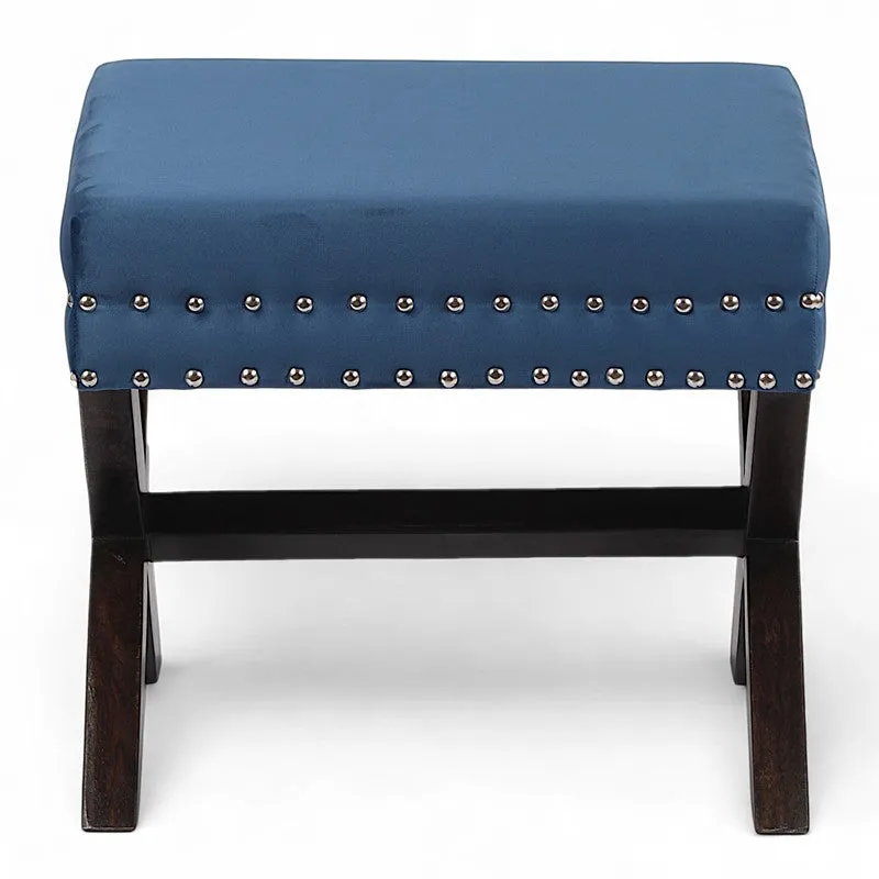 Jynex Sheesham Wooden Bench - Blue media 3