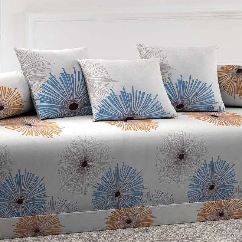 Lavixa Printed Diwan Set - Six Piece Set media 4