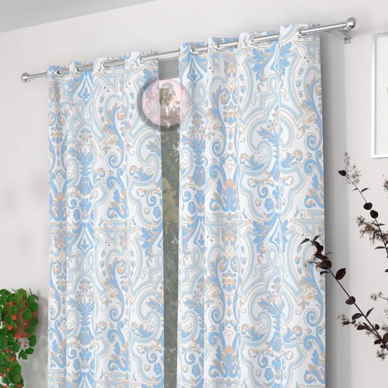 Petal Harmony Drape Curtains - Set of Two media 3