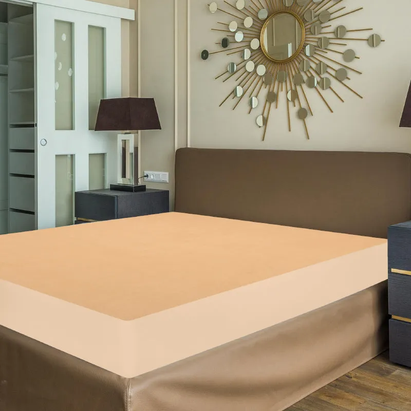 Oswal Mattress Protector - Orange media 1