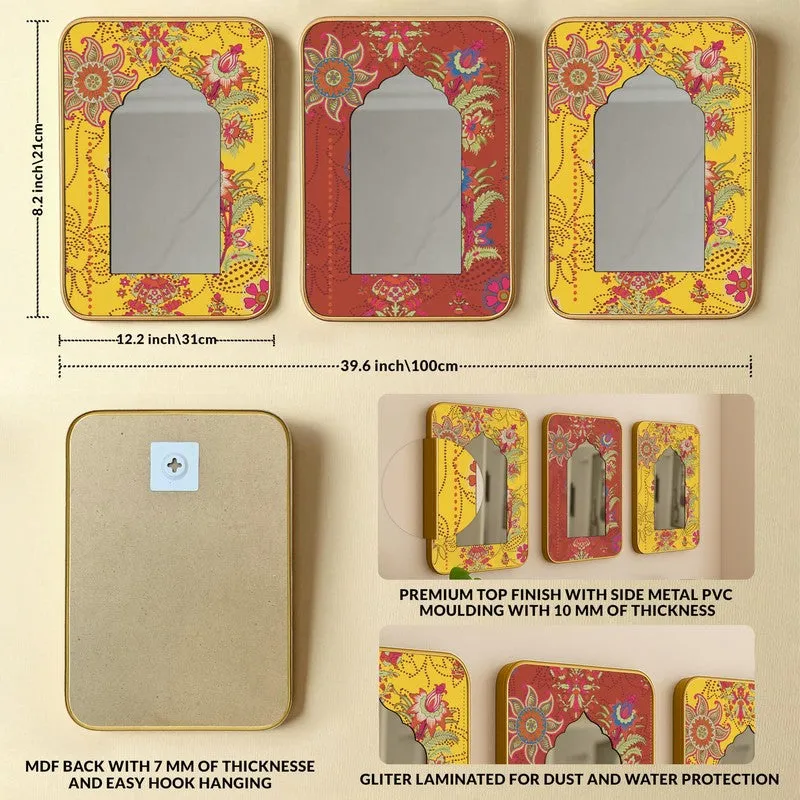 Gulnaar Acrylic Wall Mirrors - Set Of Three media 6