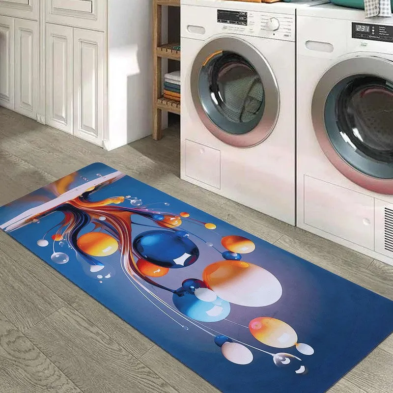 Wavevia Anti Skid Rubber Runner Rug media 1