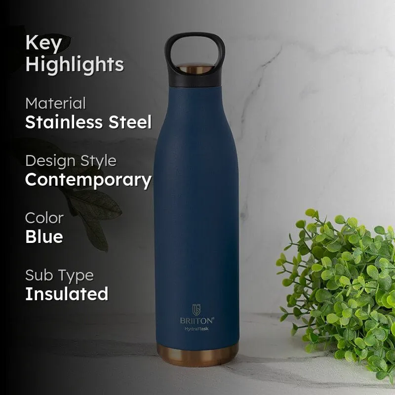 Liquid Muse Hot & Cold Thermos Water Bottle (Blue) - 750 mL media 2