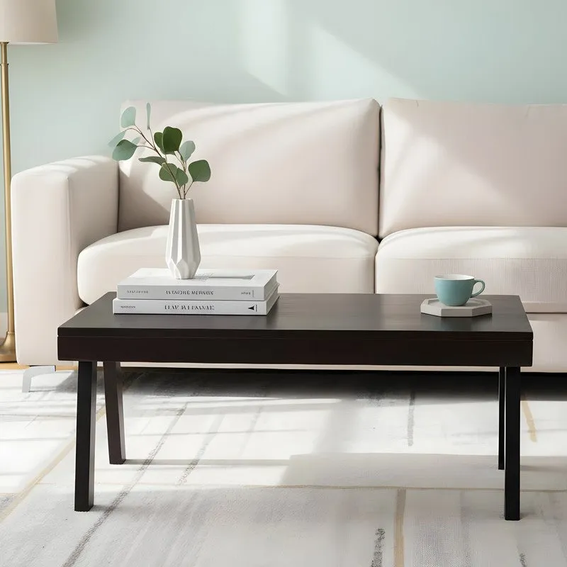 Xavro Sheesham Wooden Center Table - Black media 3