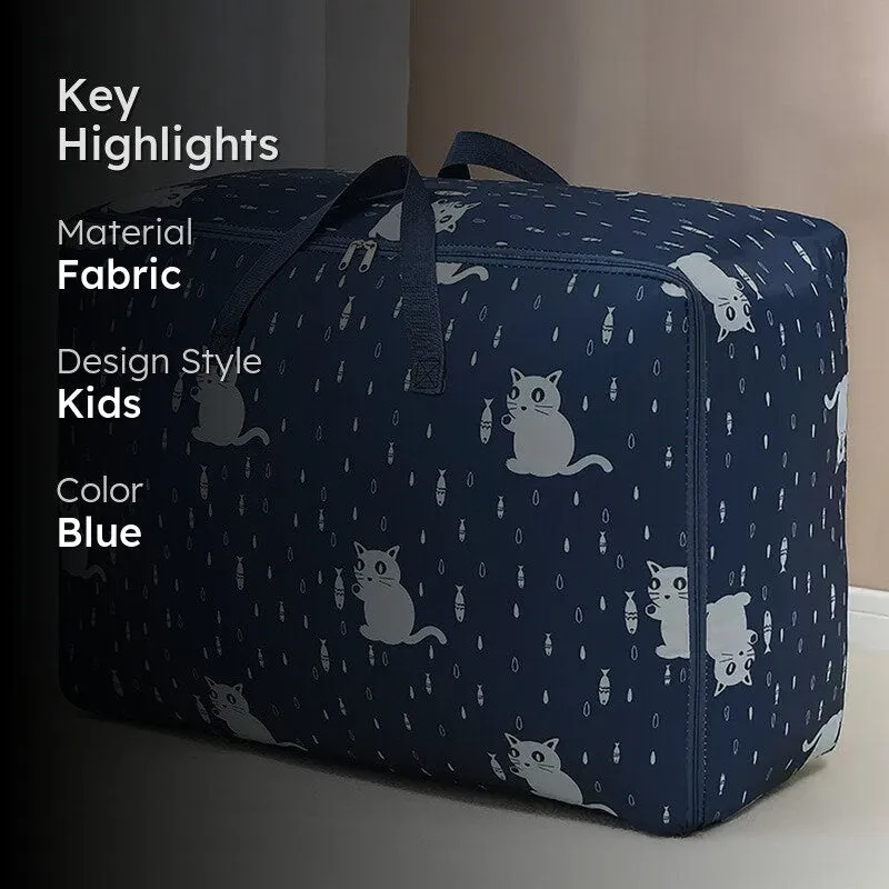 Cylora Fabric Cloth Organiser - Blue media 2