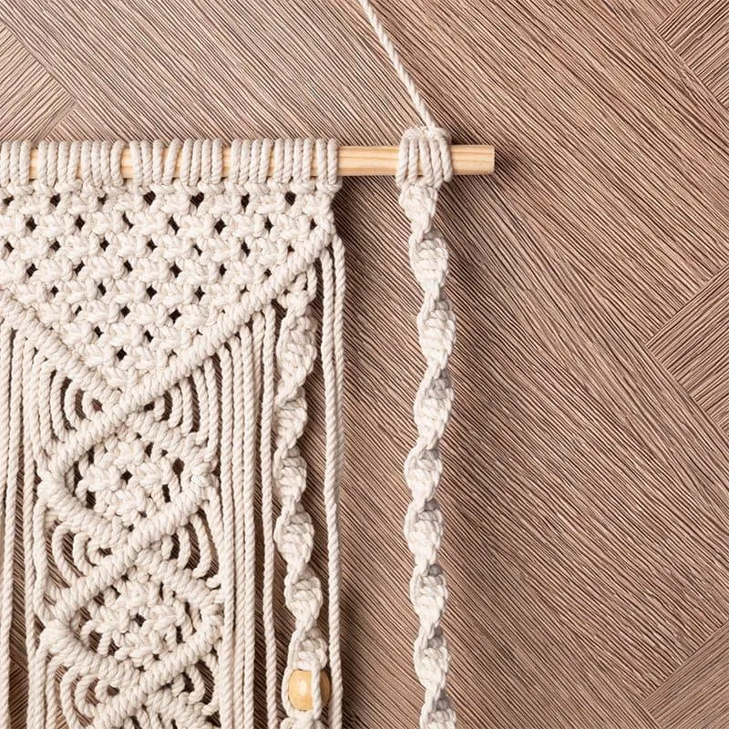 Mileva Macrame Wall Shelf media 4
