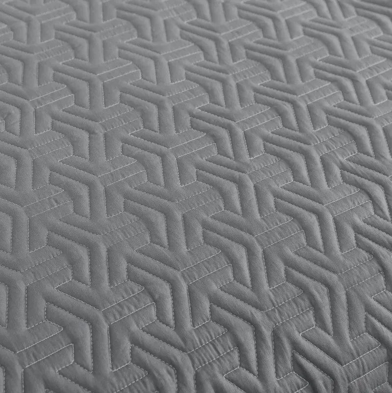 Deep Charcoal Bed Cover media 4