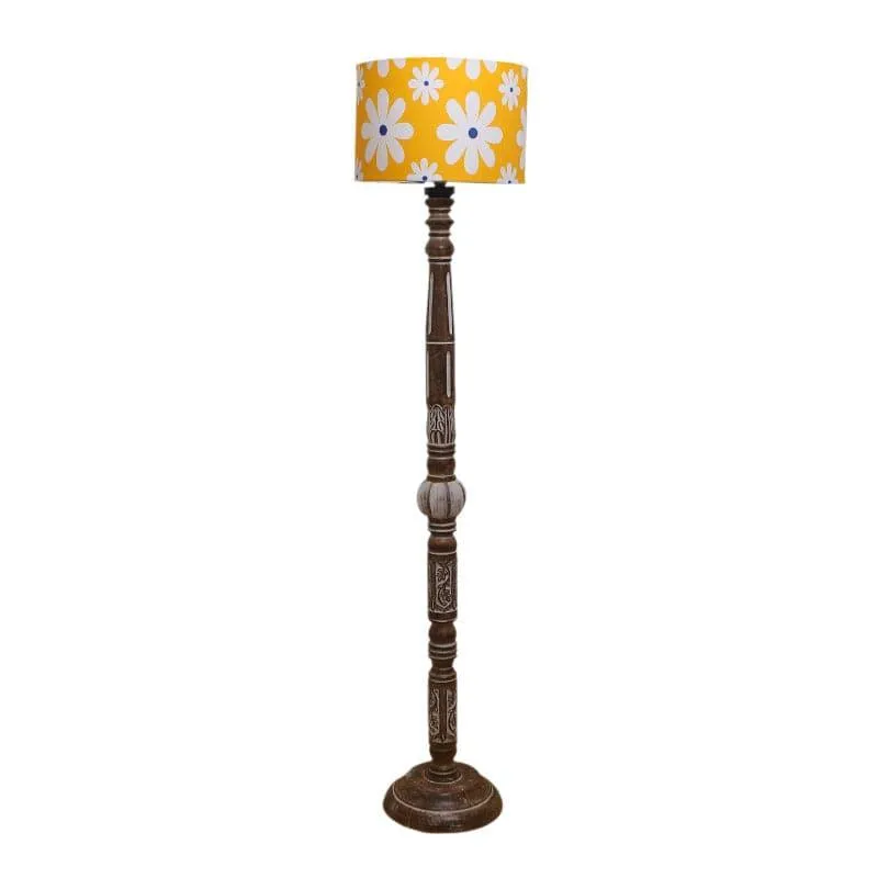 Colton Round Bloomy Floor Lamp media 4