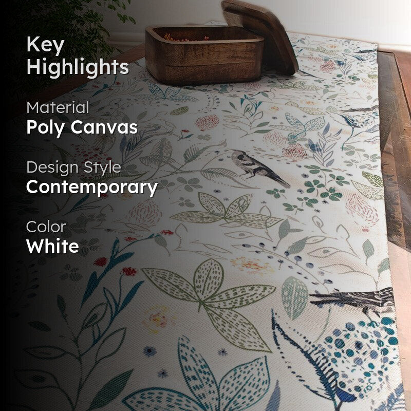 Unovia Poly Canvas Table Runner media 2
