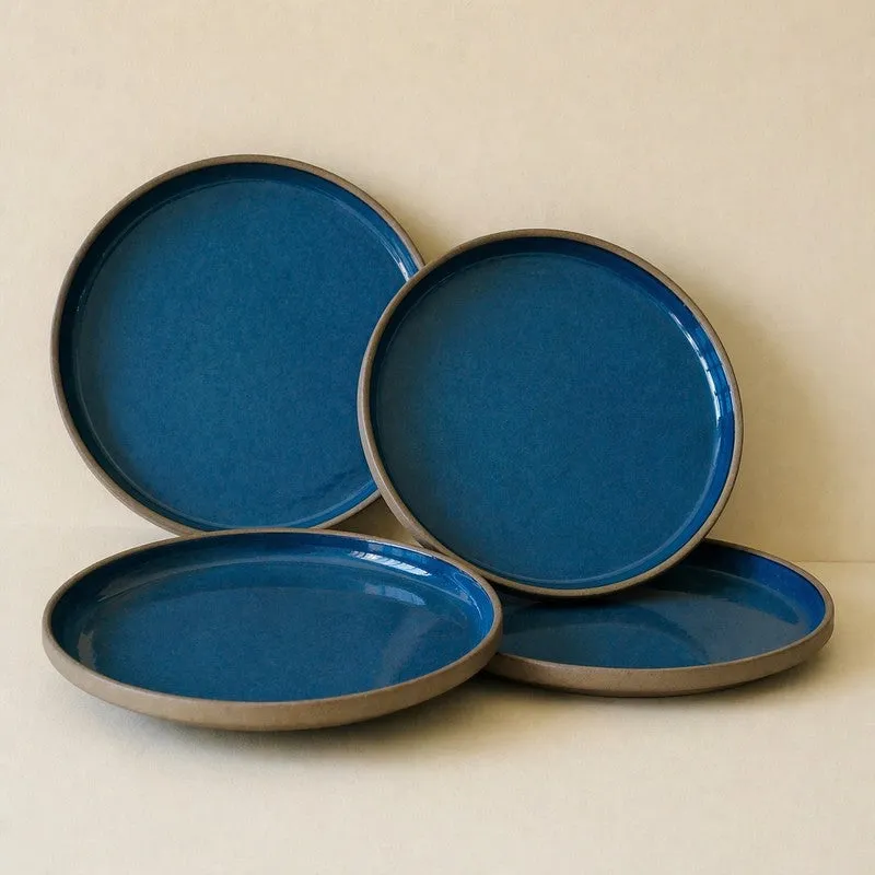 Azzure Ceramic Quarter Plate (8 Inch) - Set of Four media 5