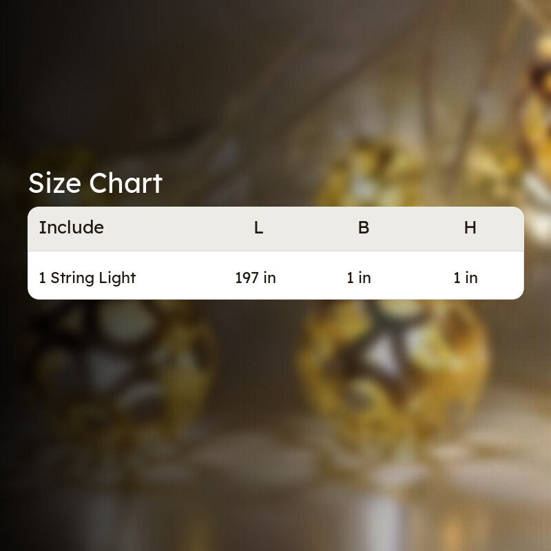 Globe Glow Metal String Light media 5