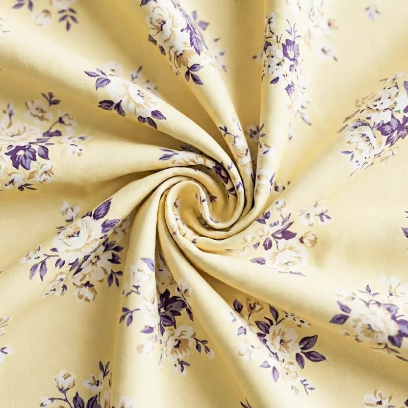 Ivasa Floral Cotton Bedsheet - 120 TC media 5