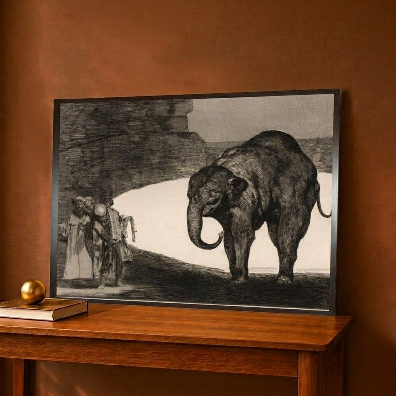 Disparate De Bestia Otras Leyes Para El Pueblo 1815-1819 Canvas Wall Painting - 18 x 12 Inches