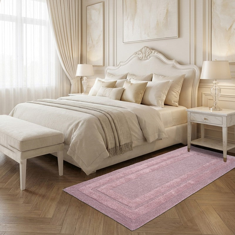 PureStep Cotton Runner Rug - Pink media 4