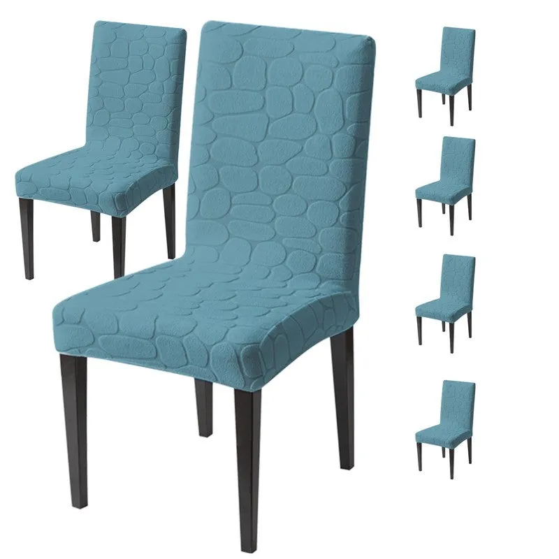 Elvra Classic Chair Cover-Blue media 4