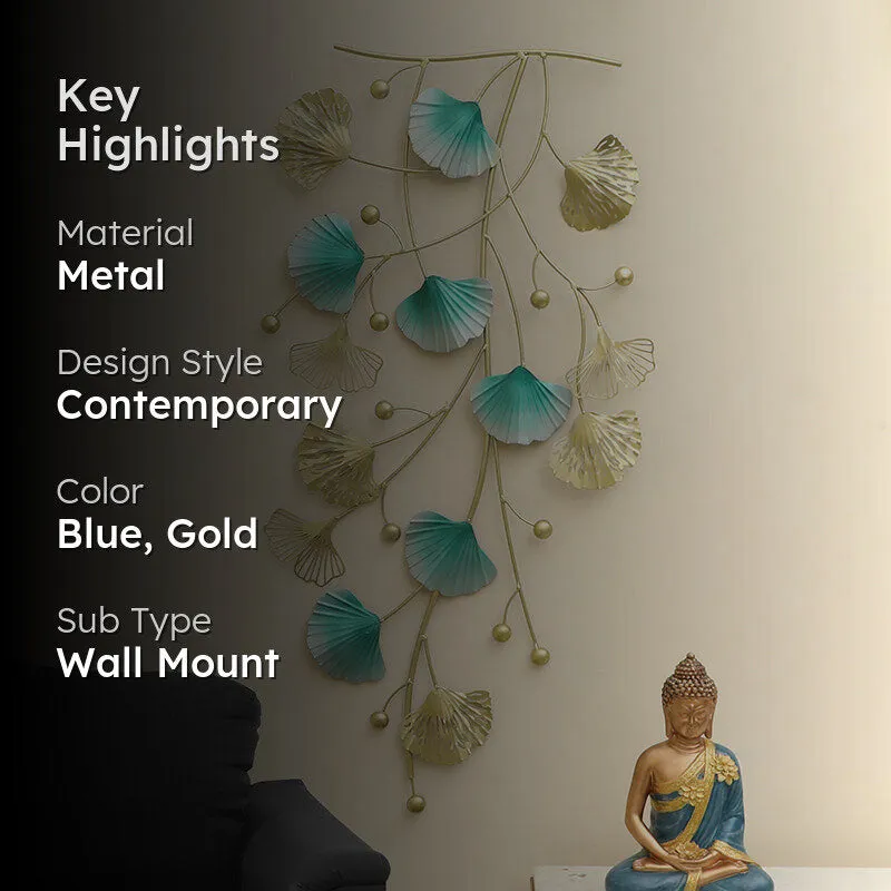 Fiora Vine Metal Wall Accent media 2
