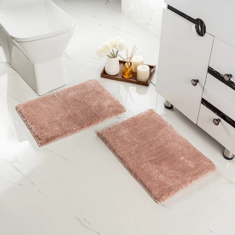 SoakShield Bathmat ( pink ) - Set Of Two media 3