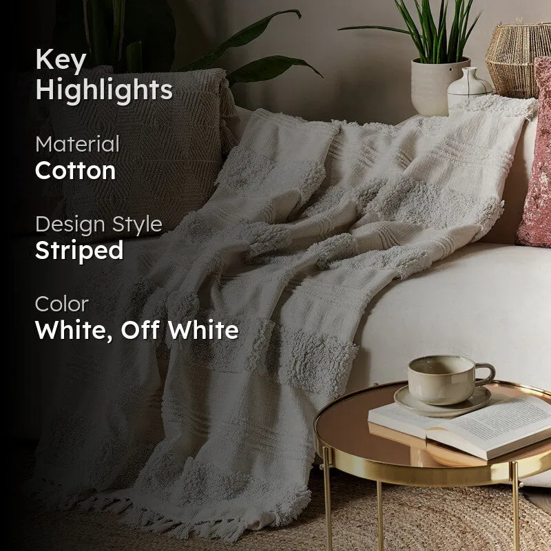 Fringe Edit Cotton Throw media 2