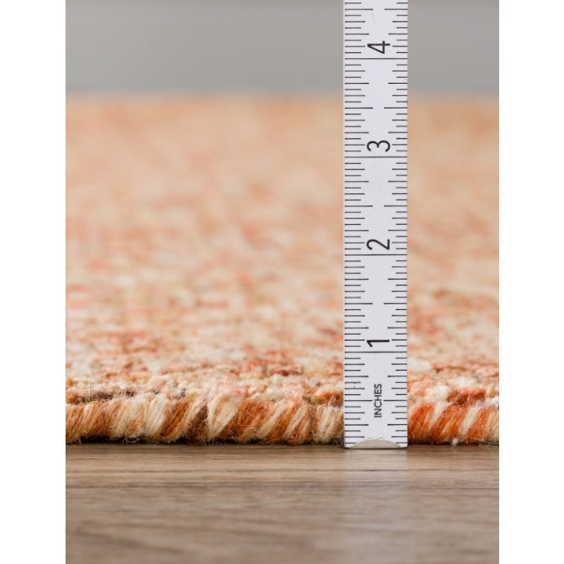 Handloom Hand Tufted Harmony Wool Rug - Red & Maroon media 9