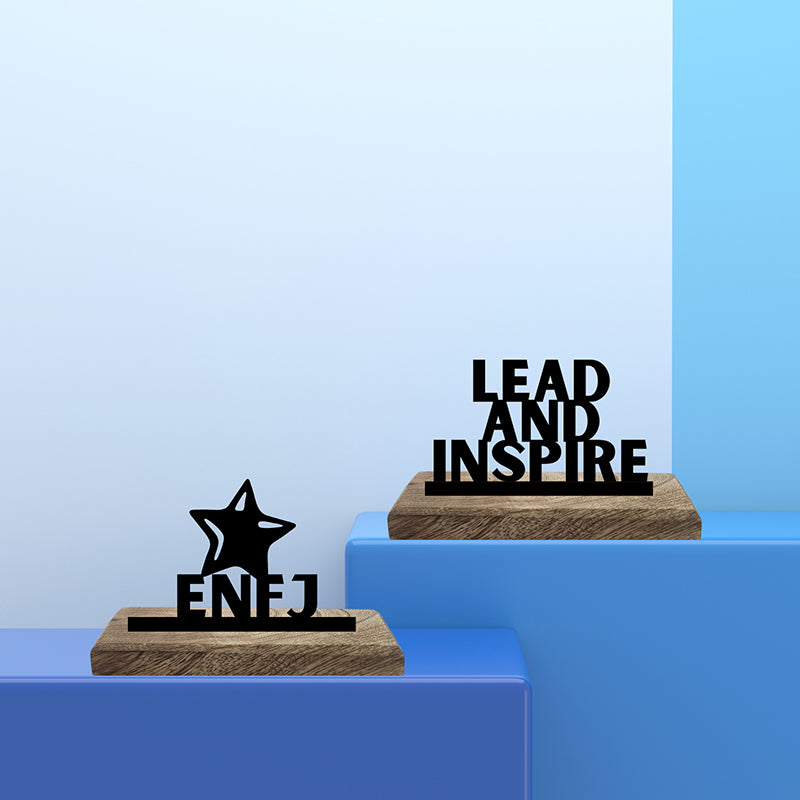Leadership & ENFJ Showpiece - Set Of Two