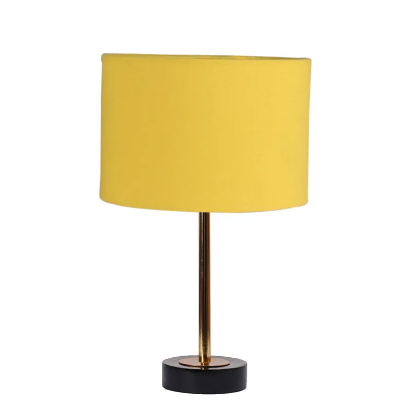 Cotin I Rodin Wooden Table Lamp - Yellow,Gold,Black media 4