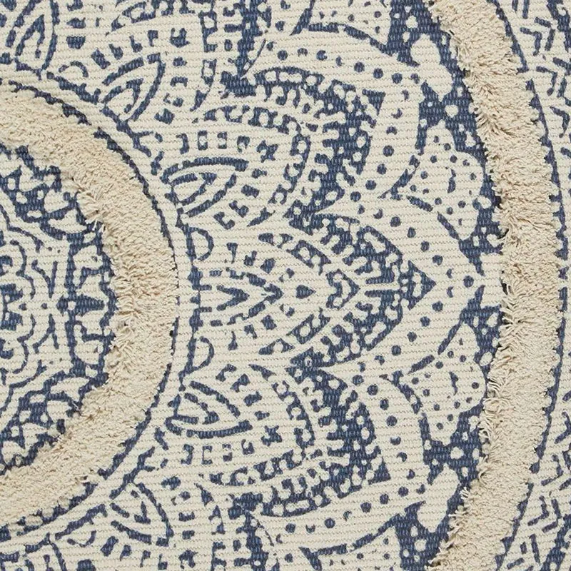 Mita Boho Cotton Runner Rug - Blue media 3