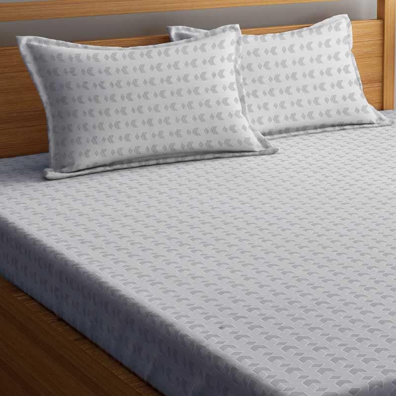 Miniature Mosaic - Purple Microfiber Bedsheet - 300 GSM media 4