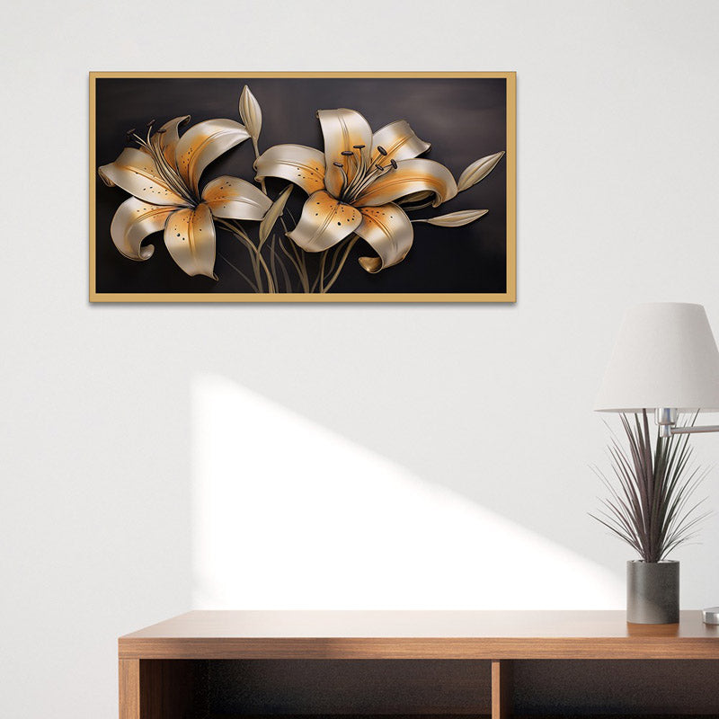 Lyssa Lily Floral Canvas Wall Painting