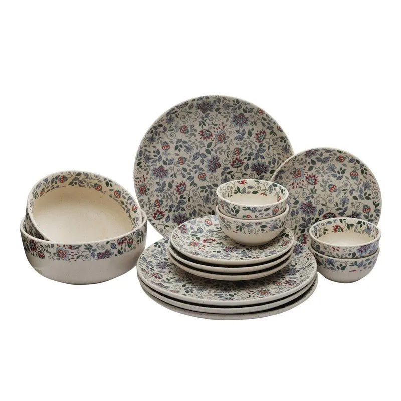 Florence Stoneware Dinner Set - 14 Piece Set media 3