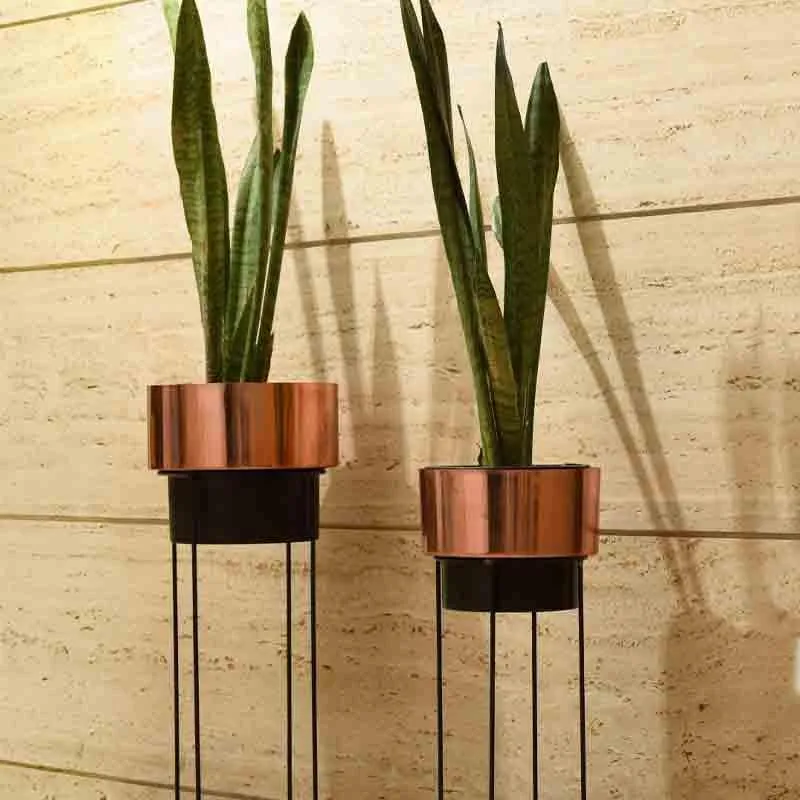 Keep it Copper Planter- Set Of Two media 1