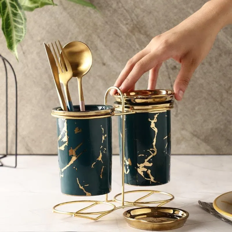 Siroqa Cutlery Holder - Green media 3