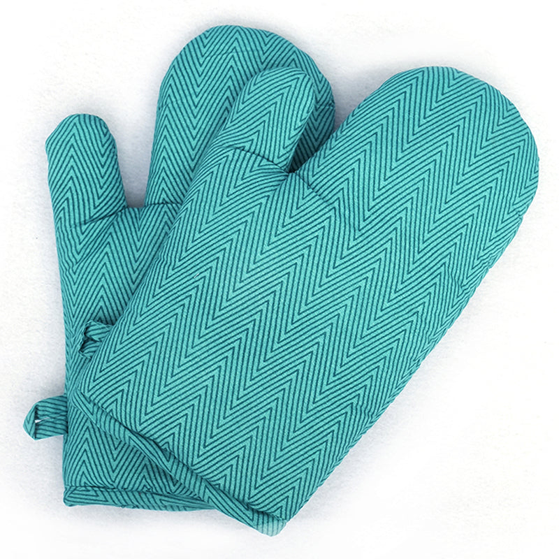 Swayam Keras Kitchen Gloves (Teal) - Set Of Two media 7
