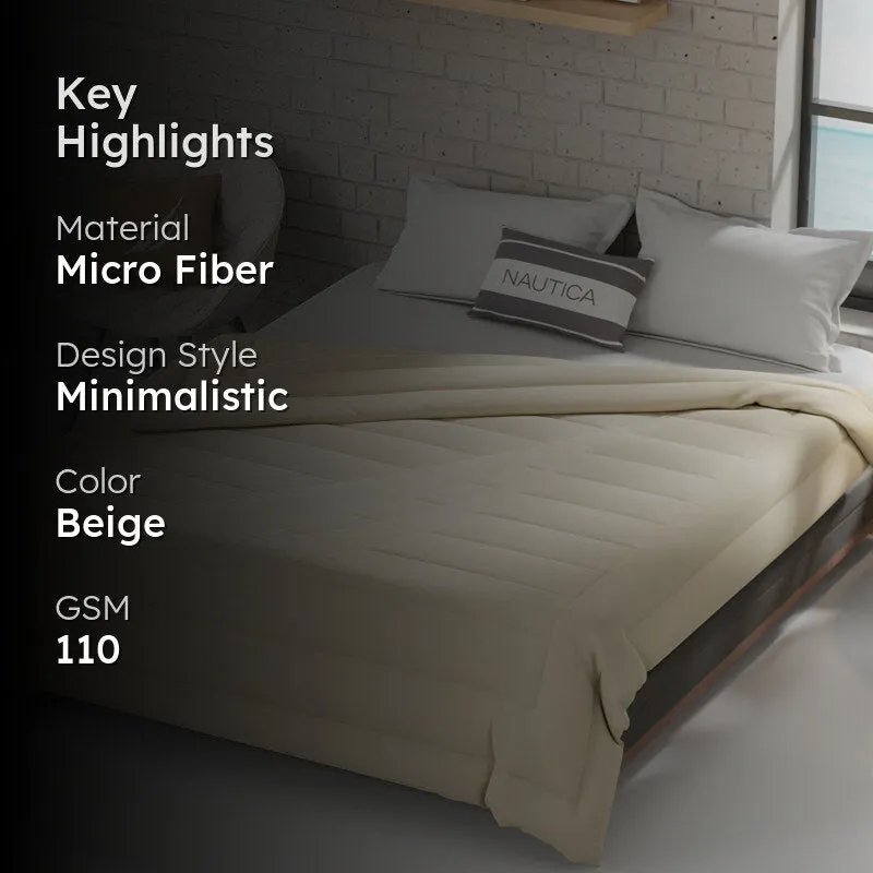 Nautica Ciel Luxe Comforter (Ivory) - 110 GSM media 2