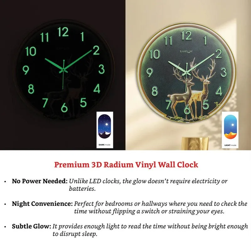 Solvyn MDF Analog Wall Clock media 7