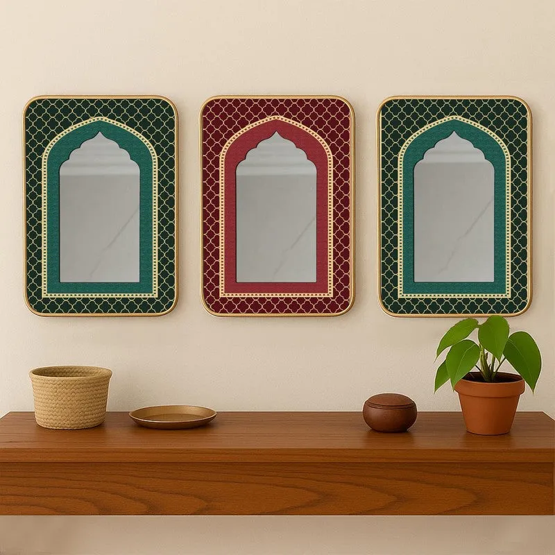 Riwaaz Acrylic Wall Mirrors - Set Of Three media 4