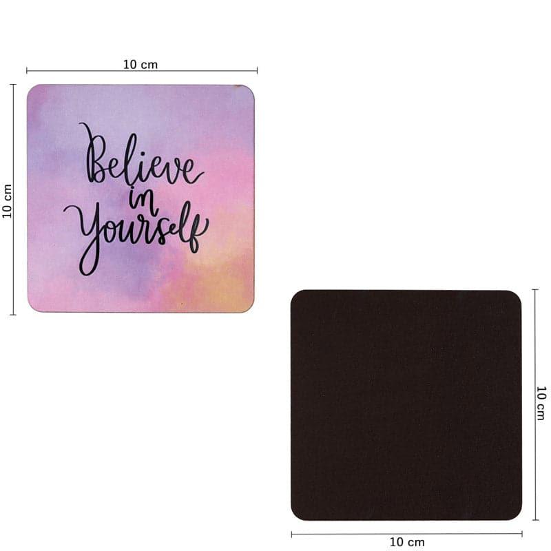 Believe In Yourself Coaster - Set Of Four media 4