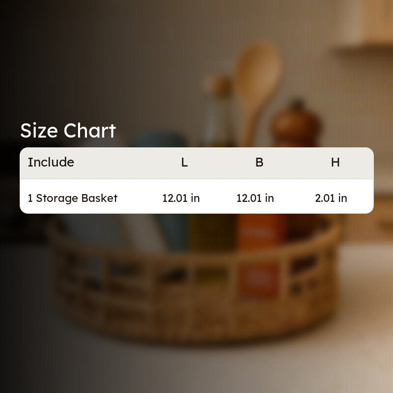 MeadowRaffia Storage Basket media 9