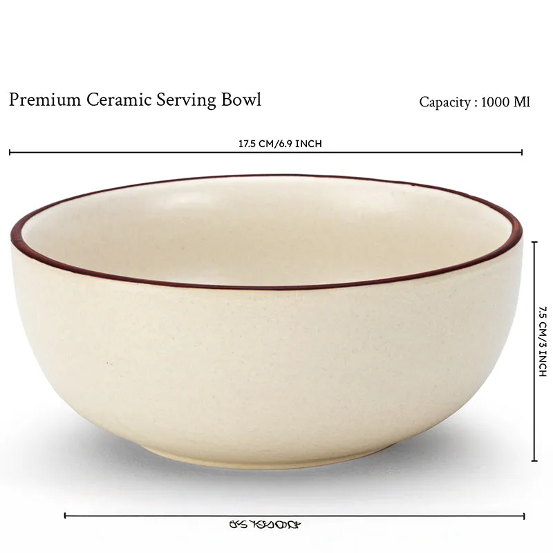 Porcela Serving Bowl (1000 mL) - Set Of Two media 8