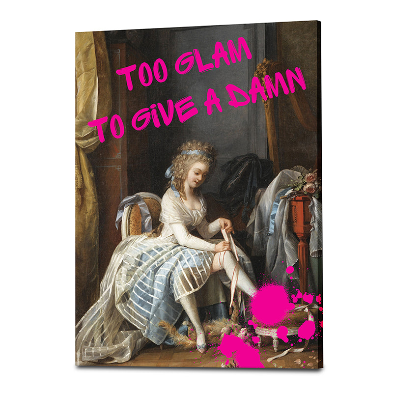Too Calm To Give A Damn Wall Art media 4