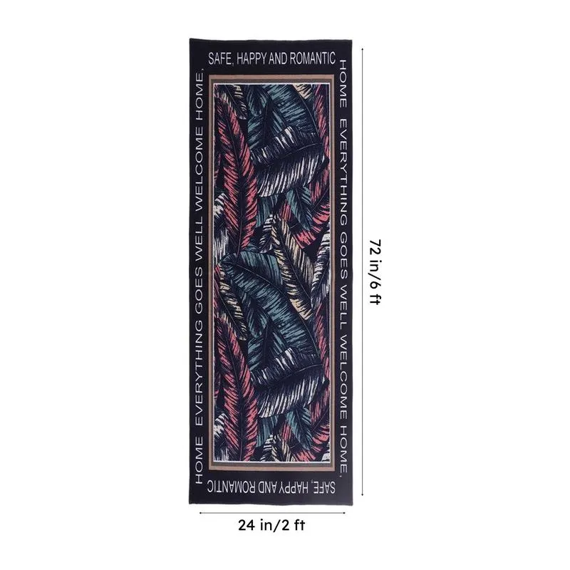 Leafline Nylon Runner Rug media 8