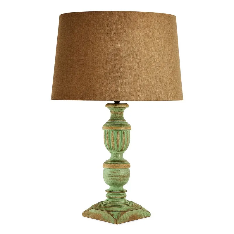MonoCraft Wooden Table Lamp - Brown media 4
