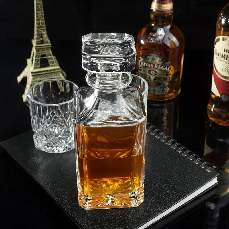 Montclair Crystal Whiskey Decanter - 700 ML media 4
