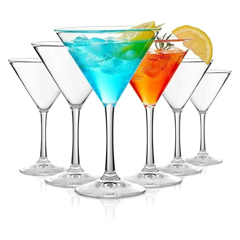 Martini Cocktail Glass (190 mL Each) - Set Of Six media 3