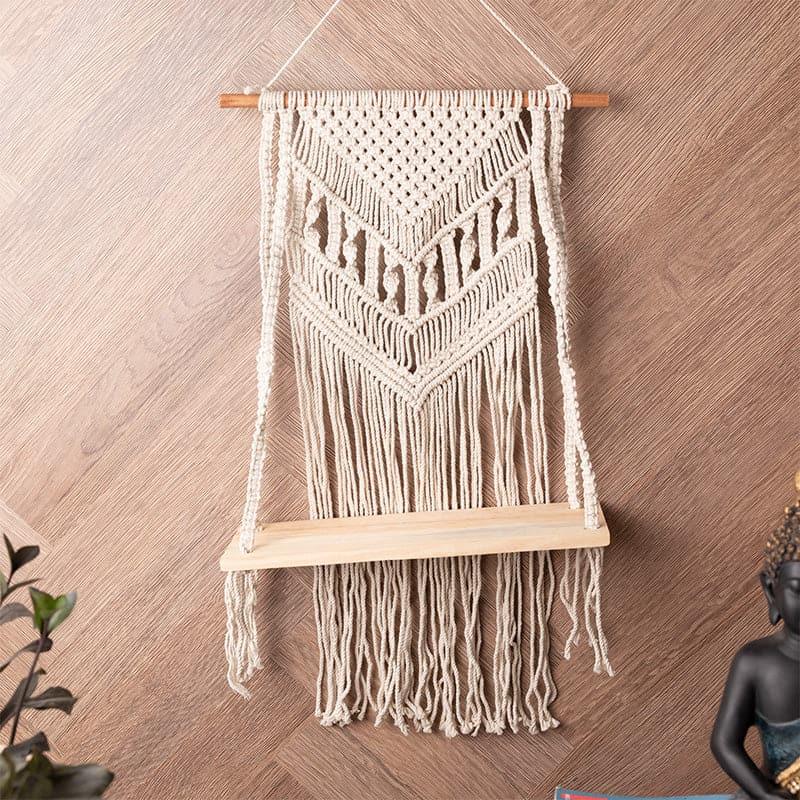 Jagger Macrame Wall Shelf media 3