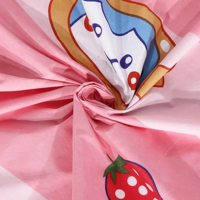 Pink Candy Kids Bedsheet - 130 GSM media 4