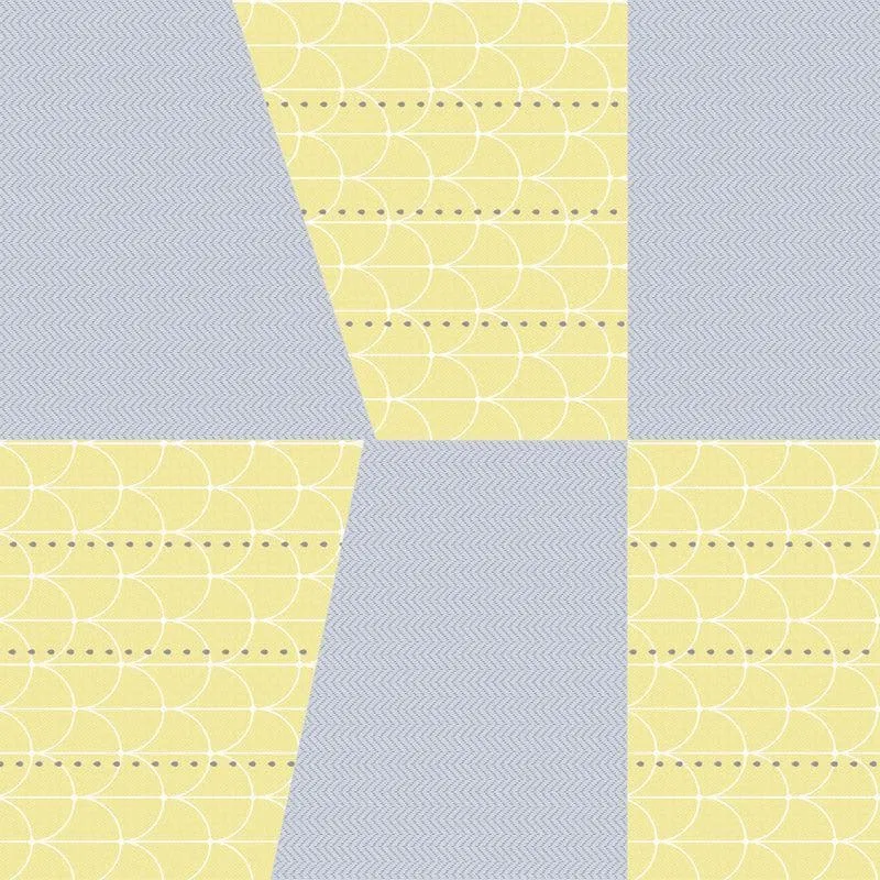 Maris Geometric Microfiber Bedsheet - 180 GSM media 5