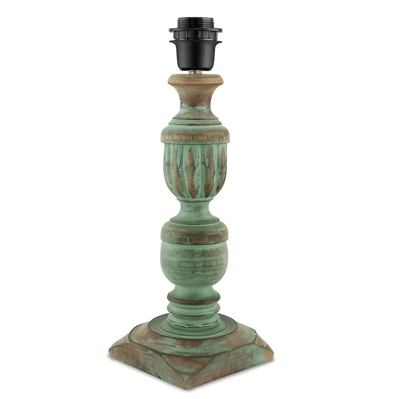 Tropical Glow Wooden Table Lamp media 6