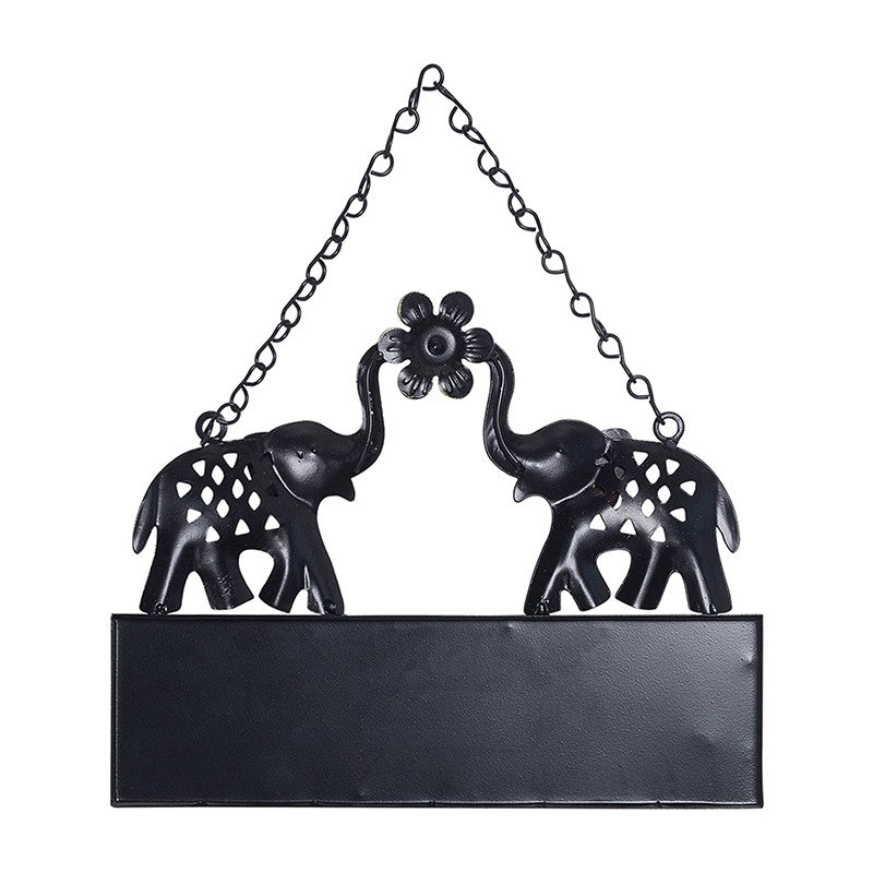 Namaste Gaja Wooden Wall Accent media 5