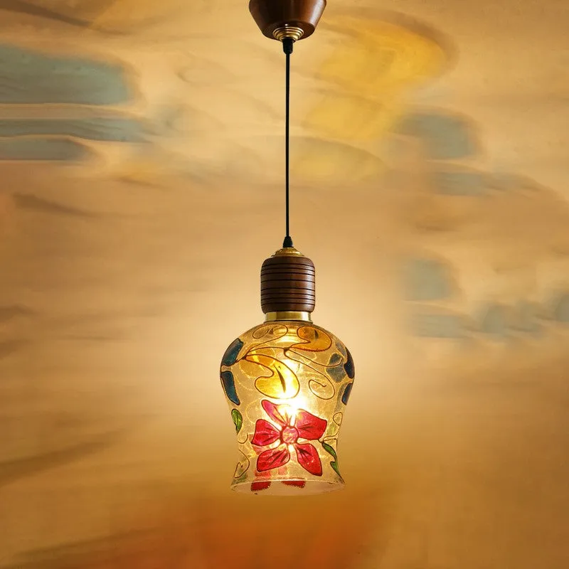Mosaic Stroke Pendant Wooden Ceiling Lamp media 7