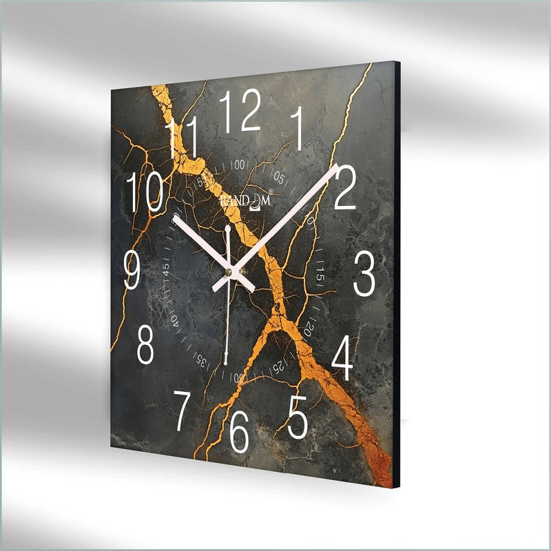 Qyrex Analog Wall Clock - Grey media 5